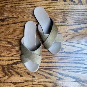 Jenni Kayne Pony Hair Crossover Sandal